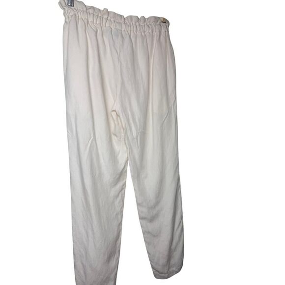 Hatch Drawstring The Linen Paper Bag Pants Maternity Sz. 0 (US 0-2) - Picture 8 of 11